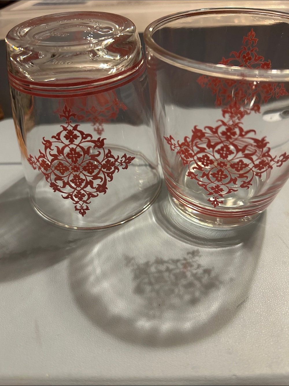 Vintage glasses - Set of 2